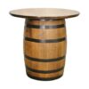 Wine Barrel Cocktail Table