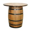 Wine Barrel Cocktail Table