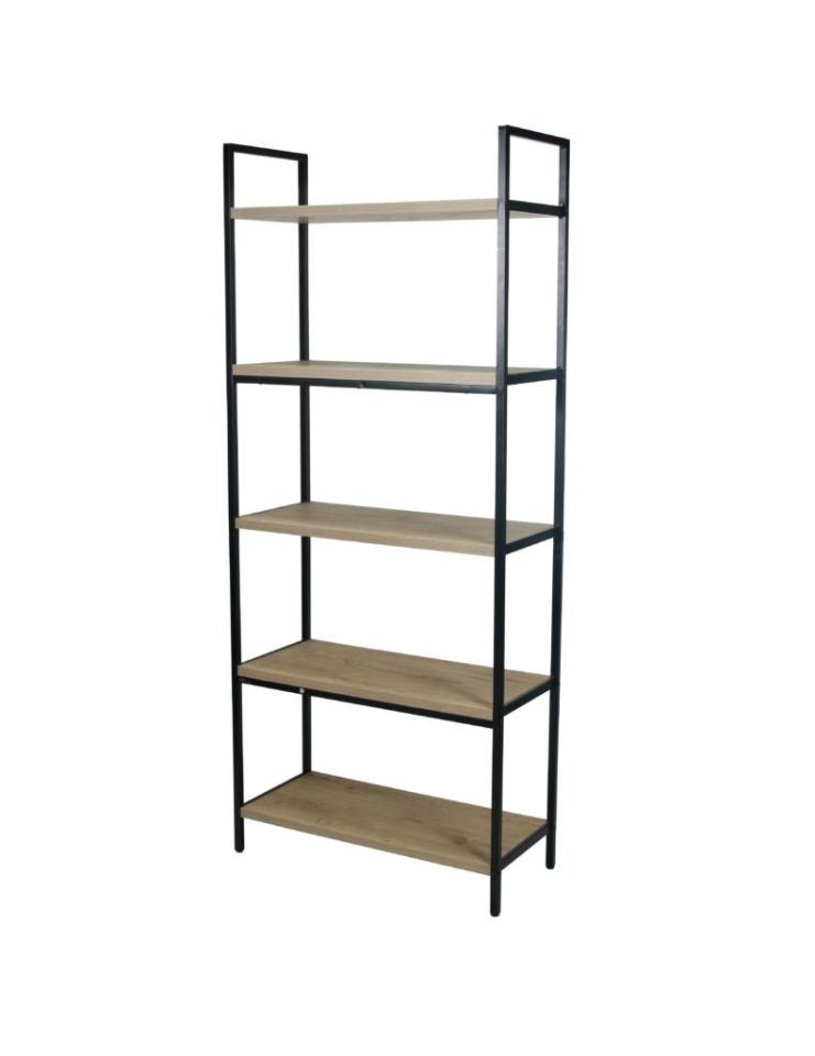 5 Tier Wood Shelving