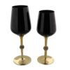 Black&Gold Stem Glassware