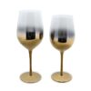 Gold Wine  Glassware