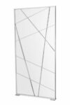 Silver Mirrored Mechitza