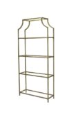 Gold 5 Tier Shelving Matt