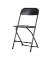 Black Folding Chair