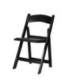 Black Garden Folding Chair