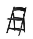 Black Garden Folding Chair