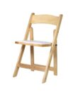 Natural Wood  Folding Chair