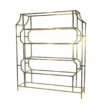 Gold 6 Tier Wide Shelving