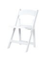 White Garden Folding Chair