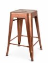 Copper Gunmetal Barstool