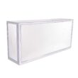 White/Silver Trim Bar