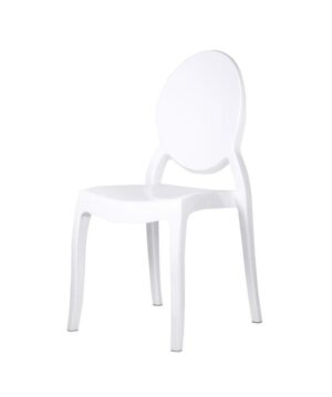 White Ghost Chair