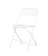 White Folding Chair