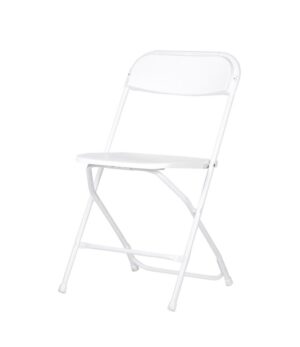 White  Folding Chair