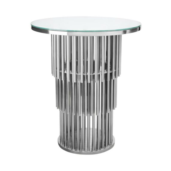 Silver Sadi Hi-Cocktail Table