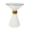 White  Gold Hi-Cocktail Stand