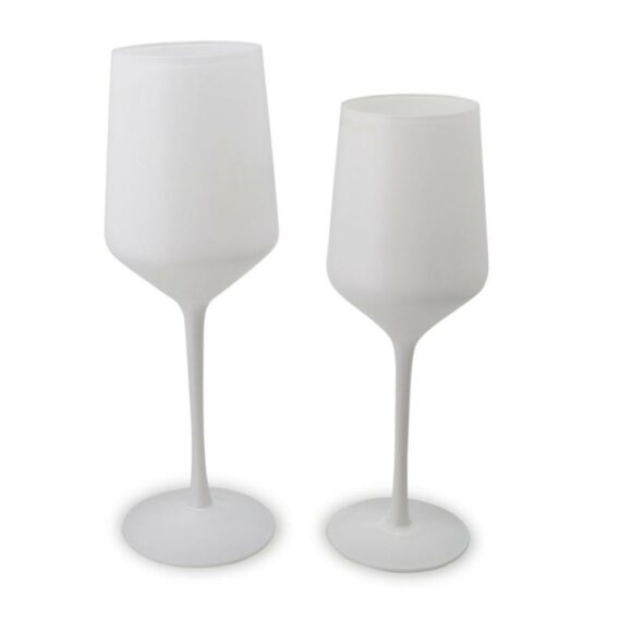 Matt Glassware White