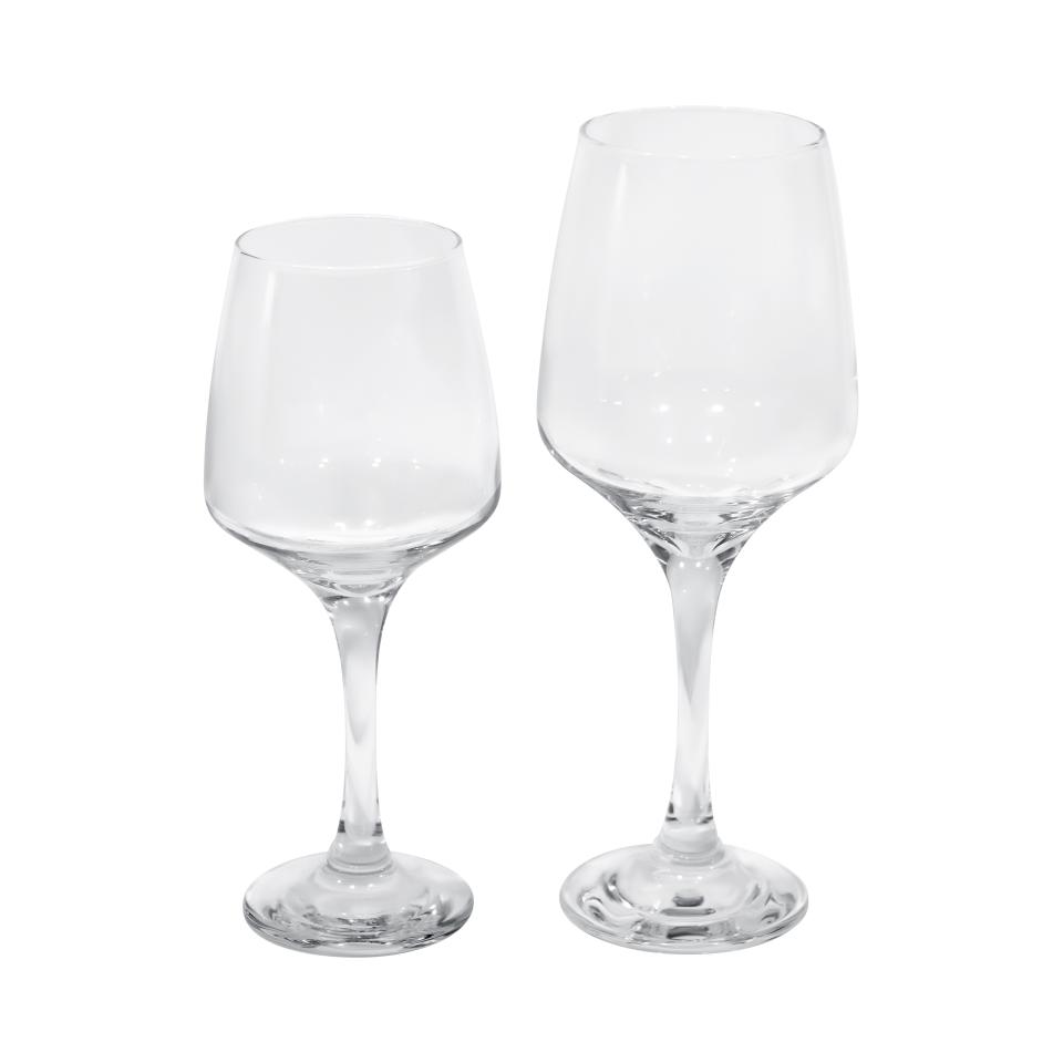 Clear Wine Glass 14oz