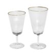 Rippled Wine Glass 11oz