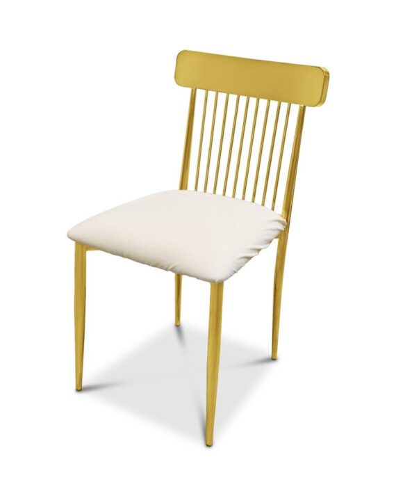 Gold Cage Chair
