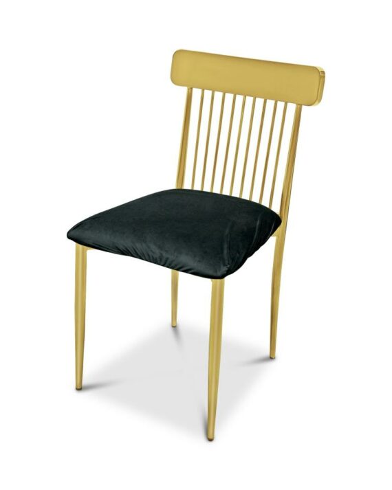Gold Cage Chair