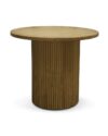 Natural Fluted Cocktail Table