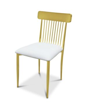 Gold Cage Chair