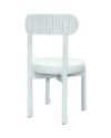White Fluted Chair