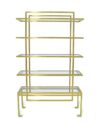 Gold Madison Shelving
