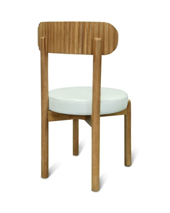 Natural Fluted Chair