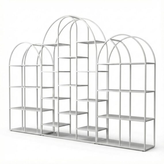 White Regal  Arch Shelving
