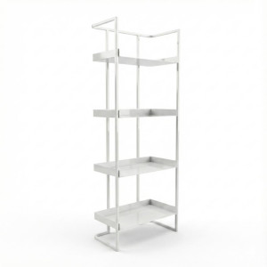 White Dekota Shelving