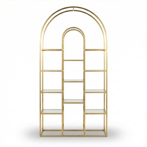 Gold Paris Arch Shelving