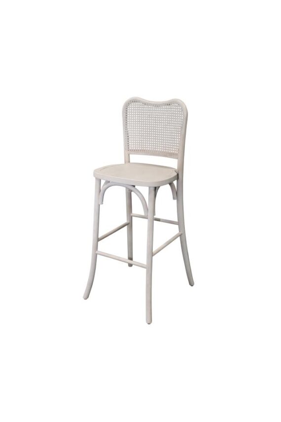 Whitewash  Emme Bar Stool