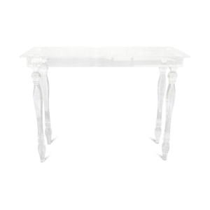 Lucite Diana Console Table 36"H