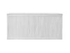 White Milton Fluted Bar