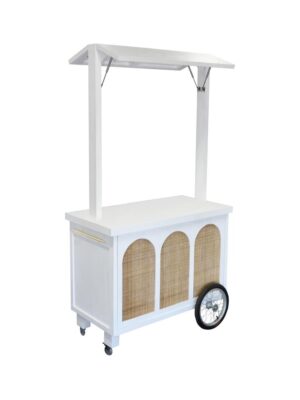 White Candy Cart