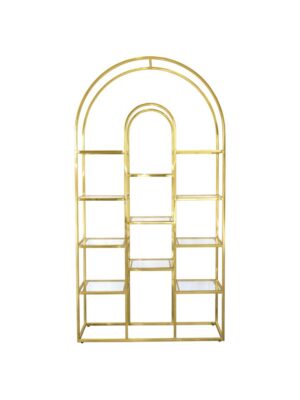 Gold Paris Arch Shelving