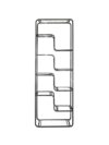 Black Carter Shelving