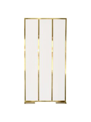 White/Gold Milton Panel