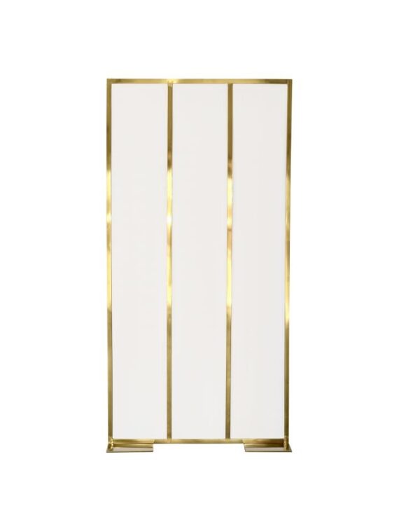 White/Gold Milton Panel