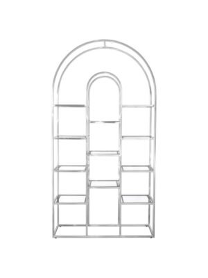Silver Paris Arch Shelving