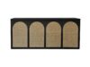 Black Rattan Bar
