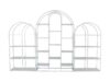 White Regal  Arch Shelving