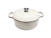 Valor 7 Qt. Arctic White Cast Iron Pot