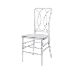 Clear Crystal Ice Chair