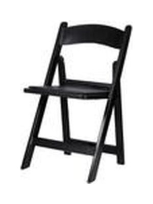 Black Garden Folding Chair